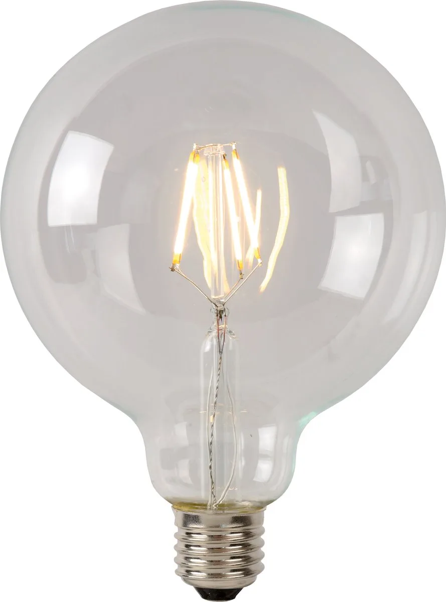 G95 Class A - Filament lamp - Ø 9,5 cm - LED - E27 - 1x7W 2700K - Transparant fra Lucide – produktbillede