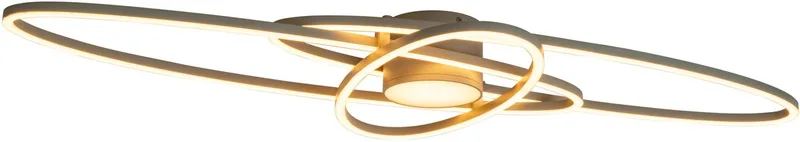 GALACTICA - Plafonnière (Plafondlamp) - LED Dimbaar - CCT - 1x60W 2700K/4000K - Essential de Lucide en Taupe – photo produit