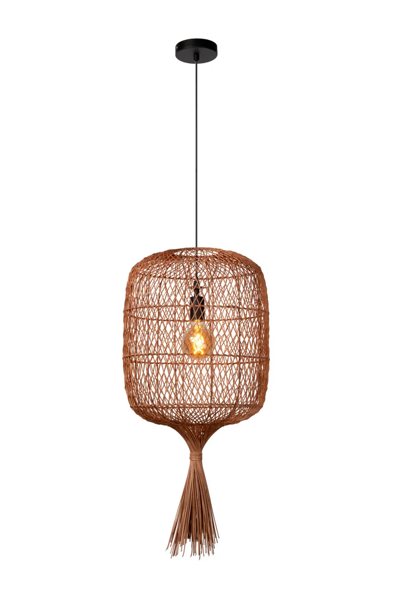 GARVE - Hanglamp - Ø 40 cm - 1xE27 - Okergeel de Lucide – photo produit