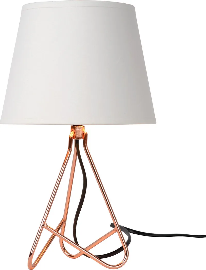 GITTA - Tafellamp - Ø 17 cm - 1xE14 von Lucide in Kupfer – Produktfoto