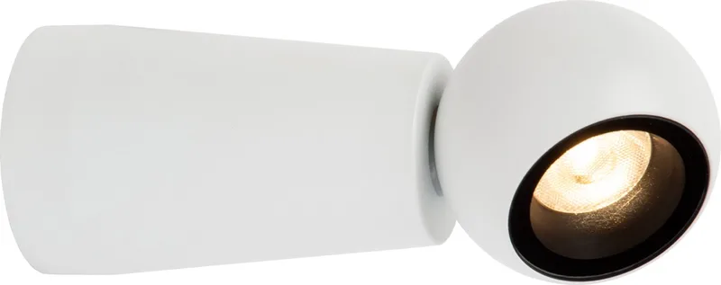 IPSOS - Wandlamp Badkamer - LED - 1x6W 2700K - IP54 fra Lucide i Hvid – produktbillede