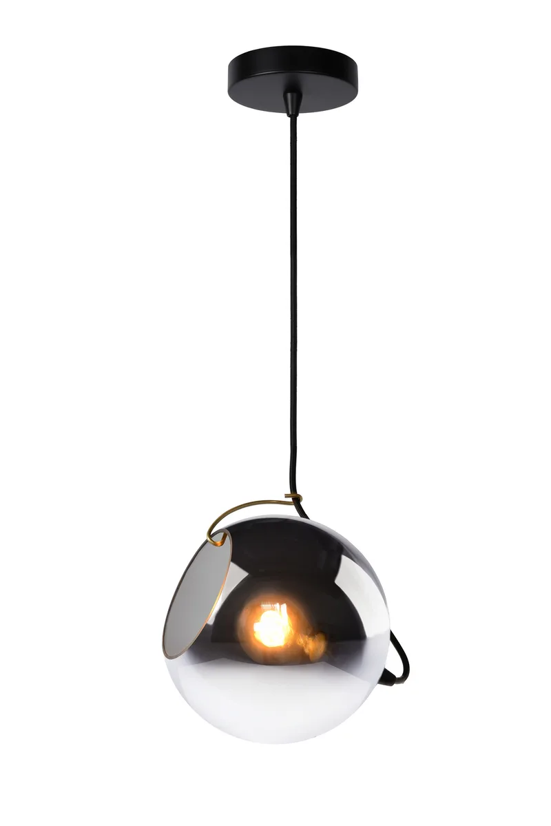 JAZZLYNN - Hanglamp - Ø 20 cm - 1xE27 - Fumé fra Lucide – produktbillede
