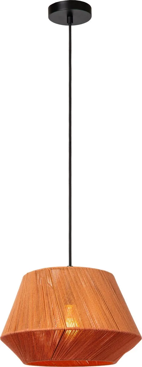 JESSICA - Hanglamp - Ø 30 cm - 1xE27 - Japandi fra Lucide i Terracotta – produktbillede