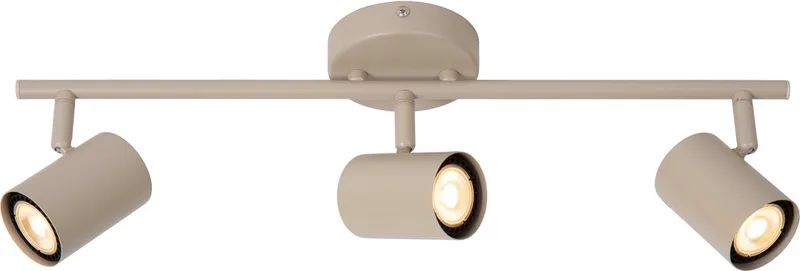 JOA - Plafondspot (Plafondlamp) - 3xGU10 (MR16) de Lucide en Taupe – photo produit
