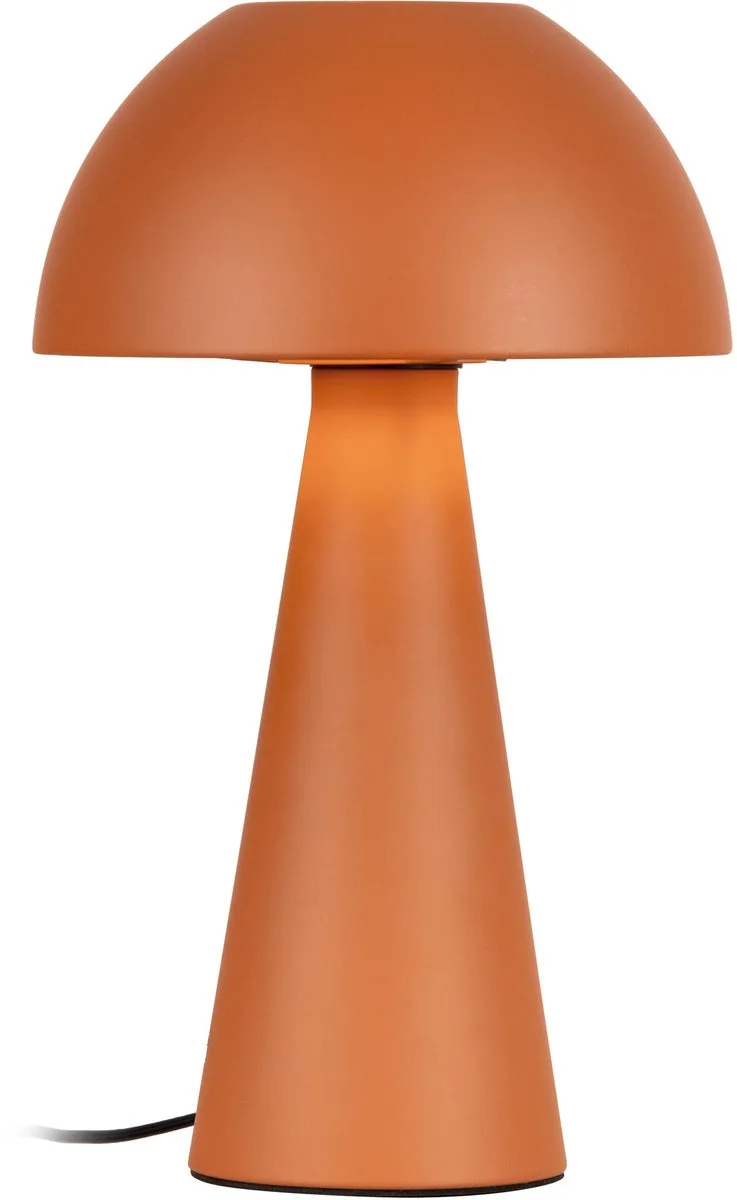 JORGO - Tafellamp - Ø 20 cm - 1xE27 - Essential de Lucide en Terracotta – photo produit