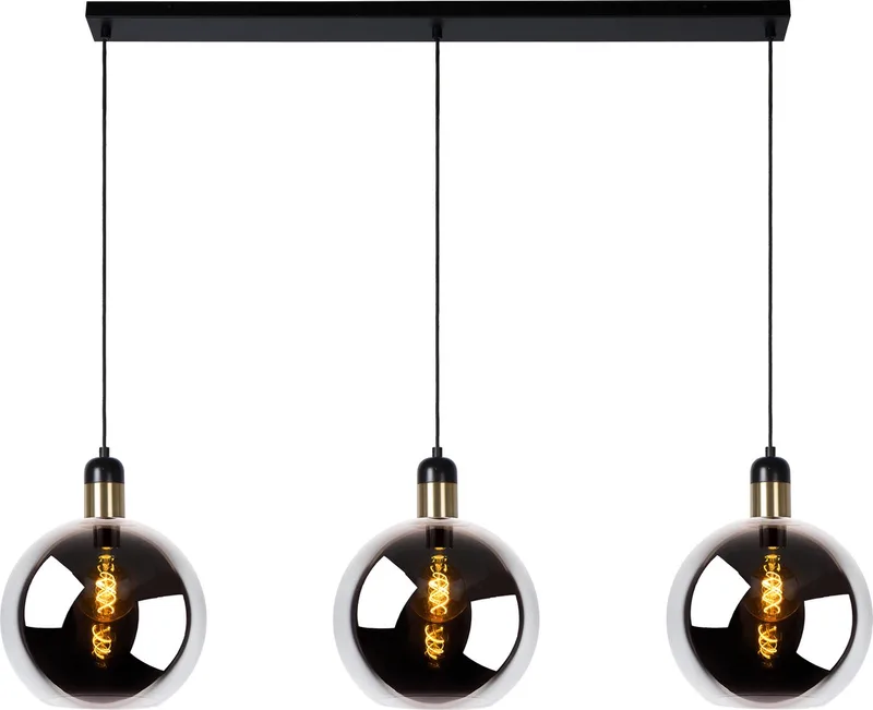 JULIUS - Hanglamp - 3xE27 von Lucide in Fumé – Produktfoto