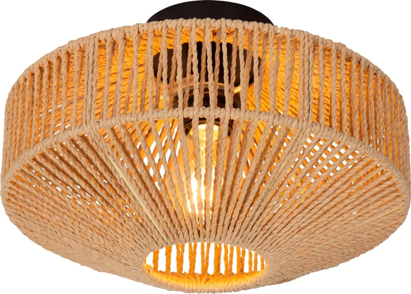 JUUL - Plafonnière (Plafondlamp) - 1xE27 van Lucide in Naturel – productfoto