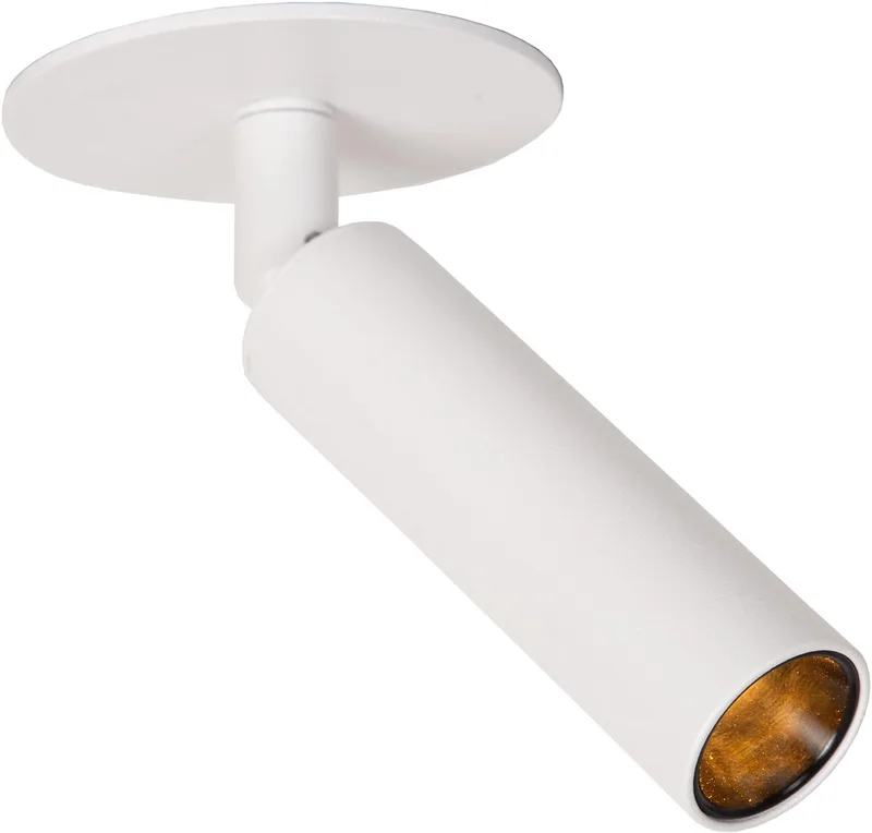 KEONI - Plafondspot (Plafondlamp) - Ø 8 cm - LED - 1xG9 - Essential de Lucide en Blanc – photo produit