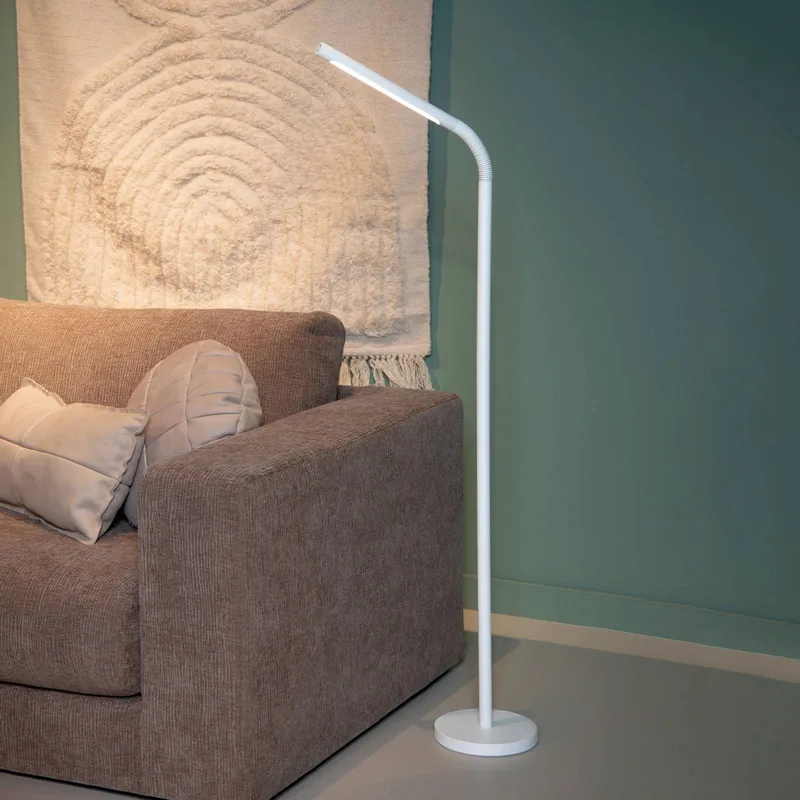 LED vloerlamp Gilly van Lucide in Wit – productfoto