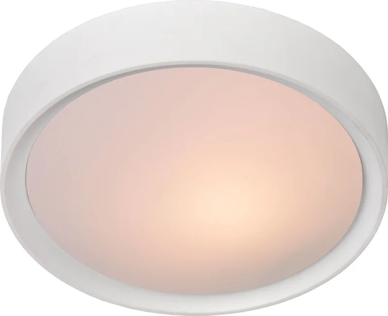 LEX - Plafonnière (Plafondlamp) - Ø 25 cm - 1xE27 fra Lucide i Hvid – produktbillede