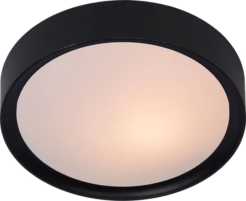 LEX - Plafonnière (Plafondlamp) - Ø 25 cm - 1xE27 by Lucide in Black – product photo
