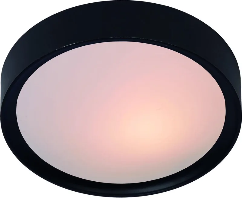 LEX - Plafonnière (Plafondlamp) - Ø 33 cm - 2xE27 von Lucide in Schwarz – Produktfoto