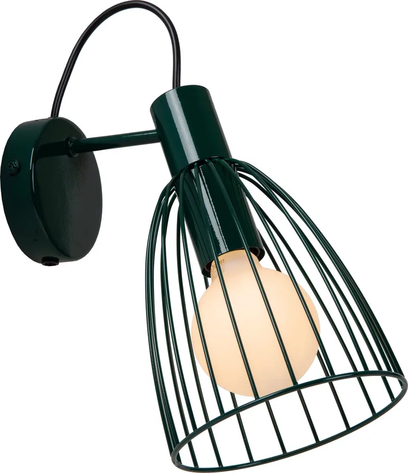 MACARONS - Wandlamp - 1xE27 de Lucide en Vert – photo produit