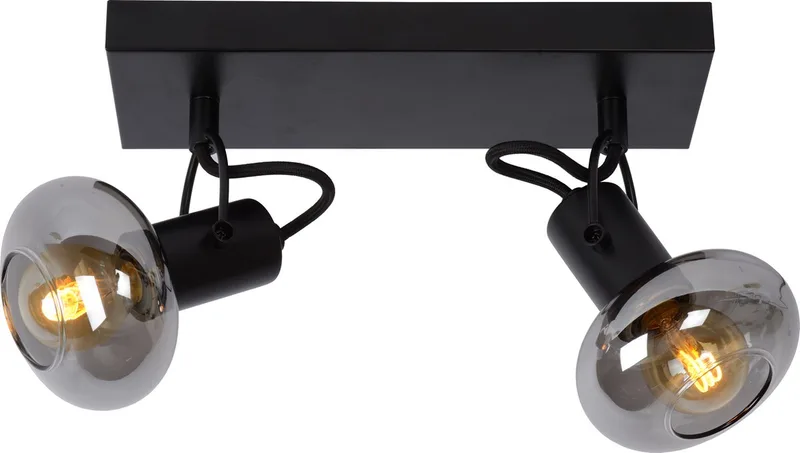 MADEE - Plafondspot (Plafondlamp) - 2xE14 van Lucide in Zwart – productfoto
