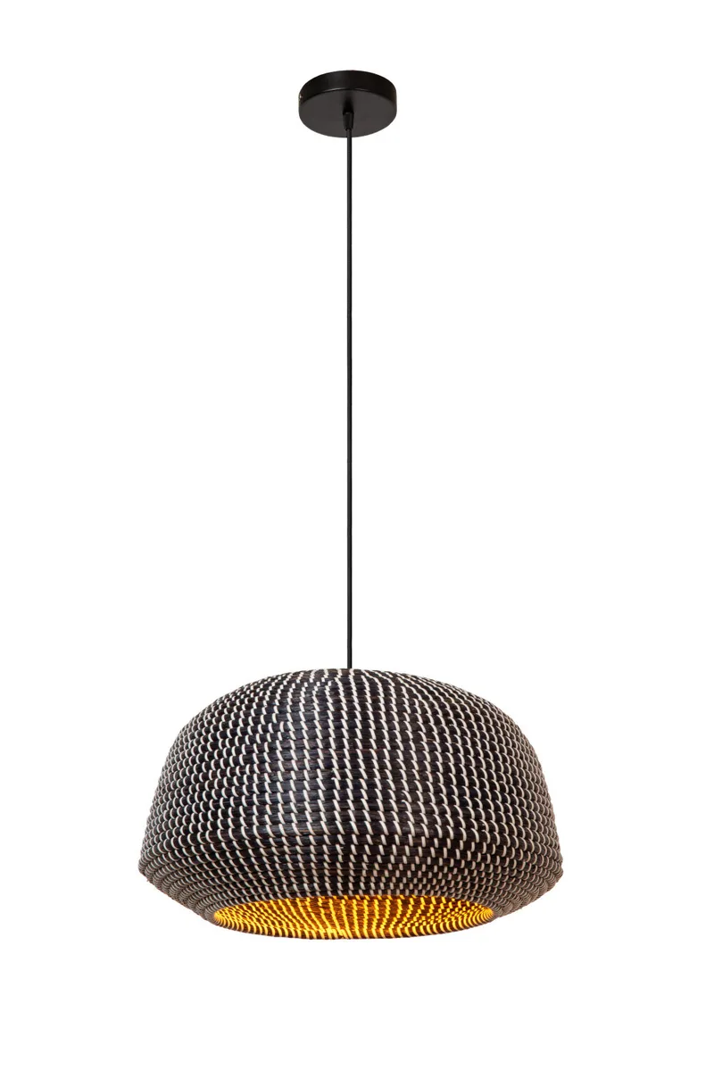 MADUKA - Hanglamp - 1xE27 - Zwart - Premium von Lucide – Produktfoto