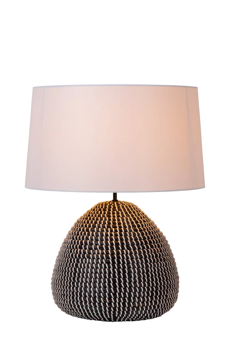 MADUKA - Tafellamp - Ø 45 cm - 1xE27 - Zwart - Premium fra Lucide – produktbillede