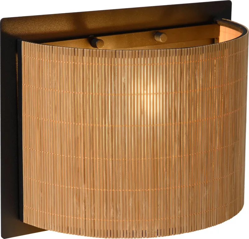 MAGIUS - Wandlamp - 1xE27 - Japandi fra Lucide i Natur – produktbillede