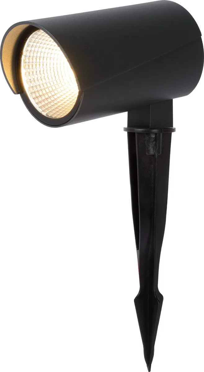 MANAL - Tuinspot - LED - 1x13W 3000K - IP65 de Lucide en Anthracite – photo produit