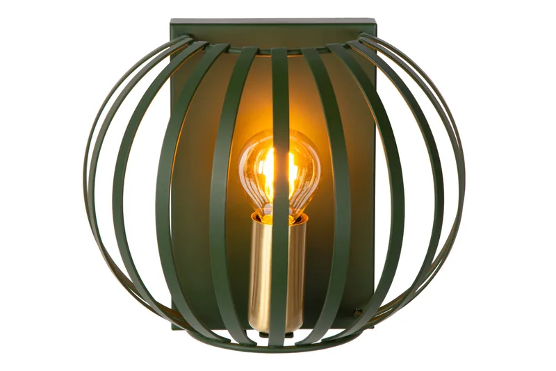 MANUELA - Wandlamp - 1xE14 - Groen fra Lucide – produktbillede