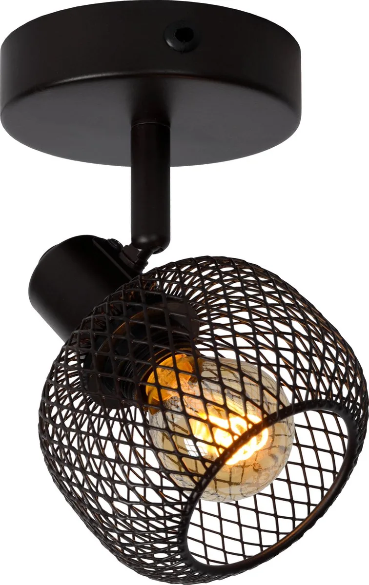 MAREN - Plafondspot (Plafondlamp) - 1xE14 van Lucide in Zwart – productfoto
