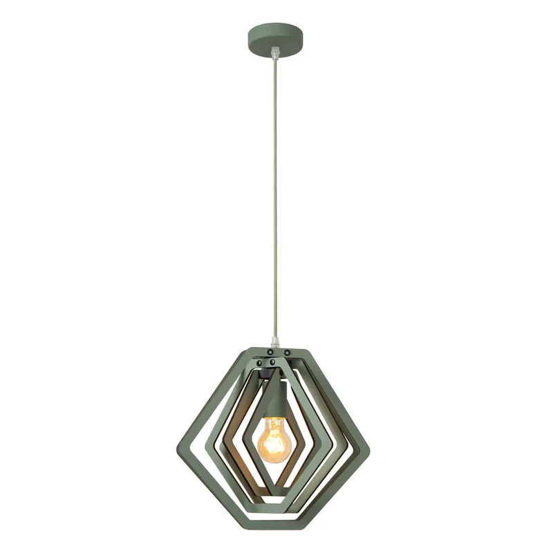 MAURO - Hanglamp Kinderkamer - 1xE27 - Groen de Lucide – photo produit