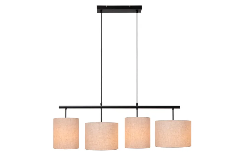 MAYA - Hanglamp - 4xE27 - Beige från Lucide – produktbild