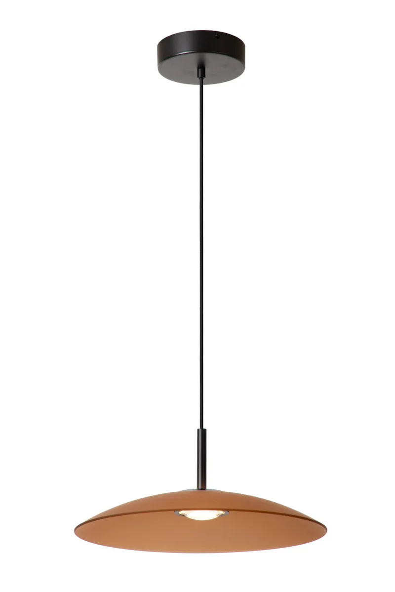MENGA - Hanglamp - Ø 40 cm - LED Dimb. - 1x11W 2700K - Amber - Premium von Lucide – Produktfoto