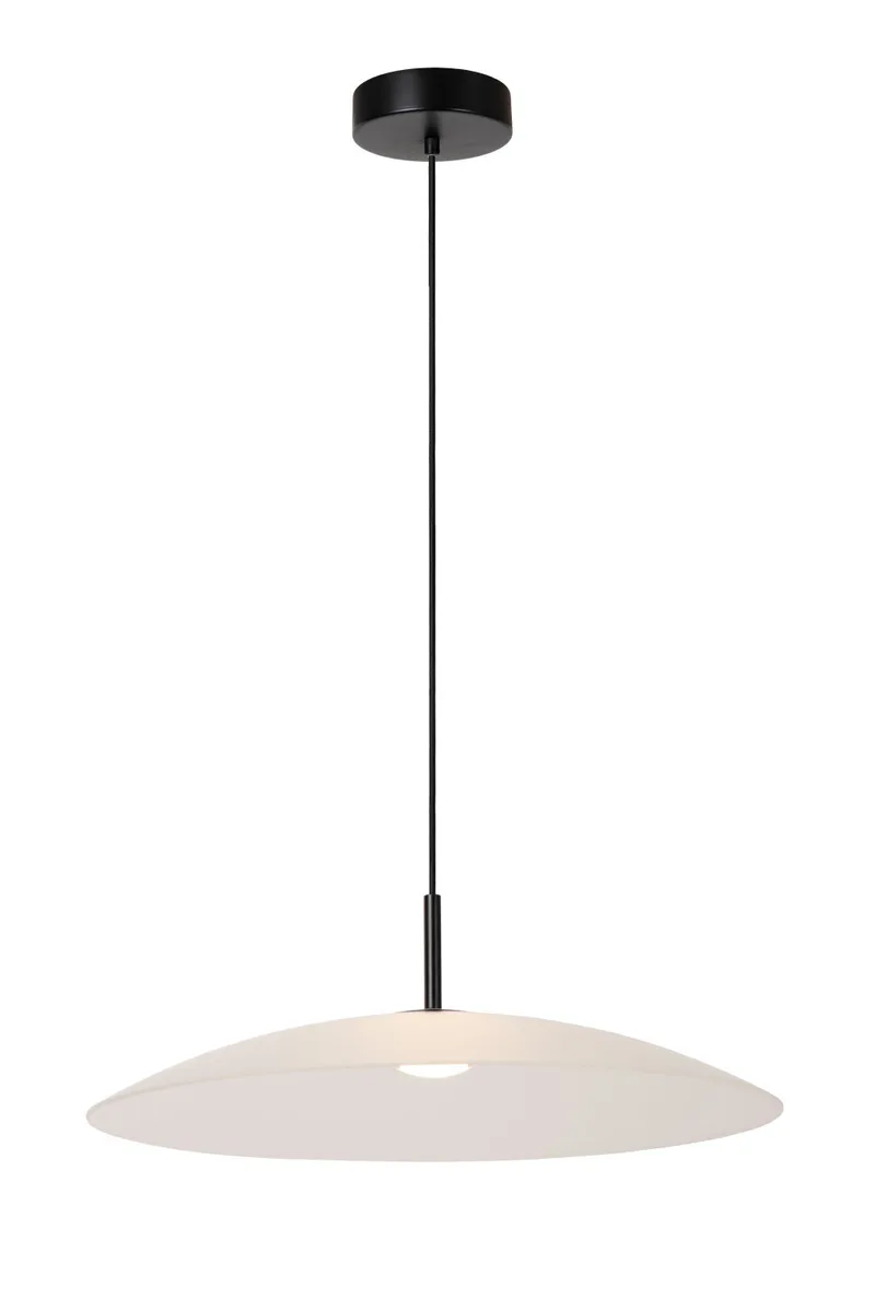 MENGA - Hanglamp - Ø 60 cm - LED Dimb. - 1x18,6W 2700K - Opaal - Premium fra Lucide – produktbillede