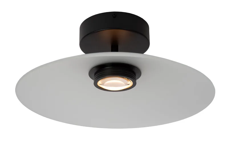 MENGA - Plafonnière - Ø 40 cm - LED Dimb. - 1x11W 2700K - Opaal - Premium de Lucide – photo produit