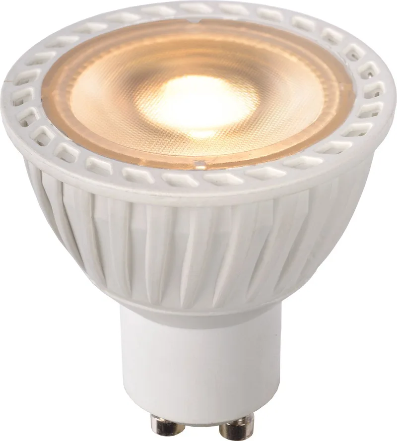 LED-reflector GU10 5W Dim to warm, wit de Lucide – photo produit