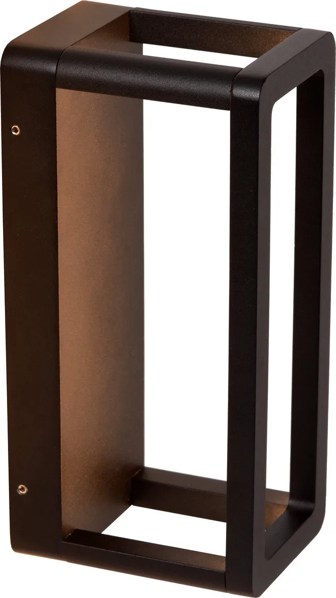 NARVIK - Wandlamp Binnen/Buiten - LED - 1x9,2W 3000K - IP65 de Lucide en Noir – photo produit
