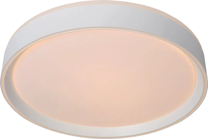 NURIA - Plafonnière (Plafondlamp) - Ø 40 cm - LED 3 StepDim - 1x24W 2700K by Lucide in White – product photo