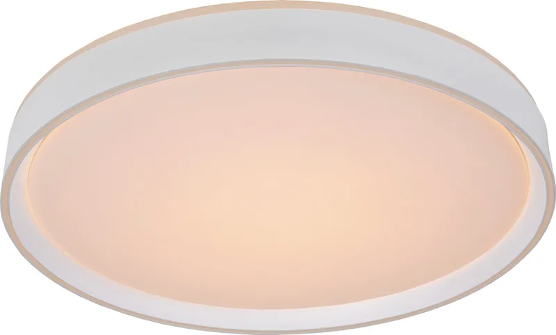NURIA - Plafonnière (Plafondlamp) - Ø 50 cm - LED 3 StepDim - 1x36W 2700K de Lucide en Blanc – photo produit