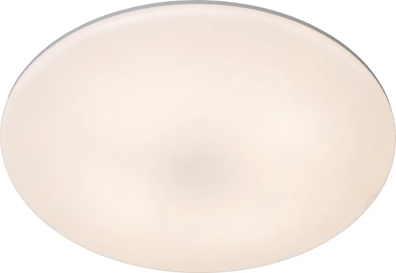 OLSON - Plafonnière (Plafondlamp) Badkamer - Ø 29 cm - LED - CCT - 1x24W 3000K/6500K - IP44 von Lucide in Opaal – Produktfoto