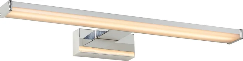 ONNO - Spiegellamp Badkamer - LED - 1x8W 3000K - IP44 de Lucide en Mat chroom – photo produit