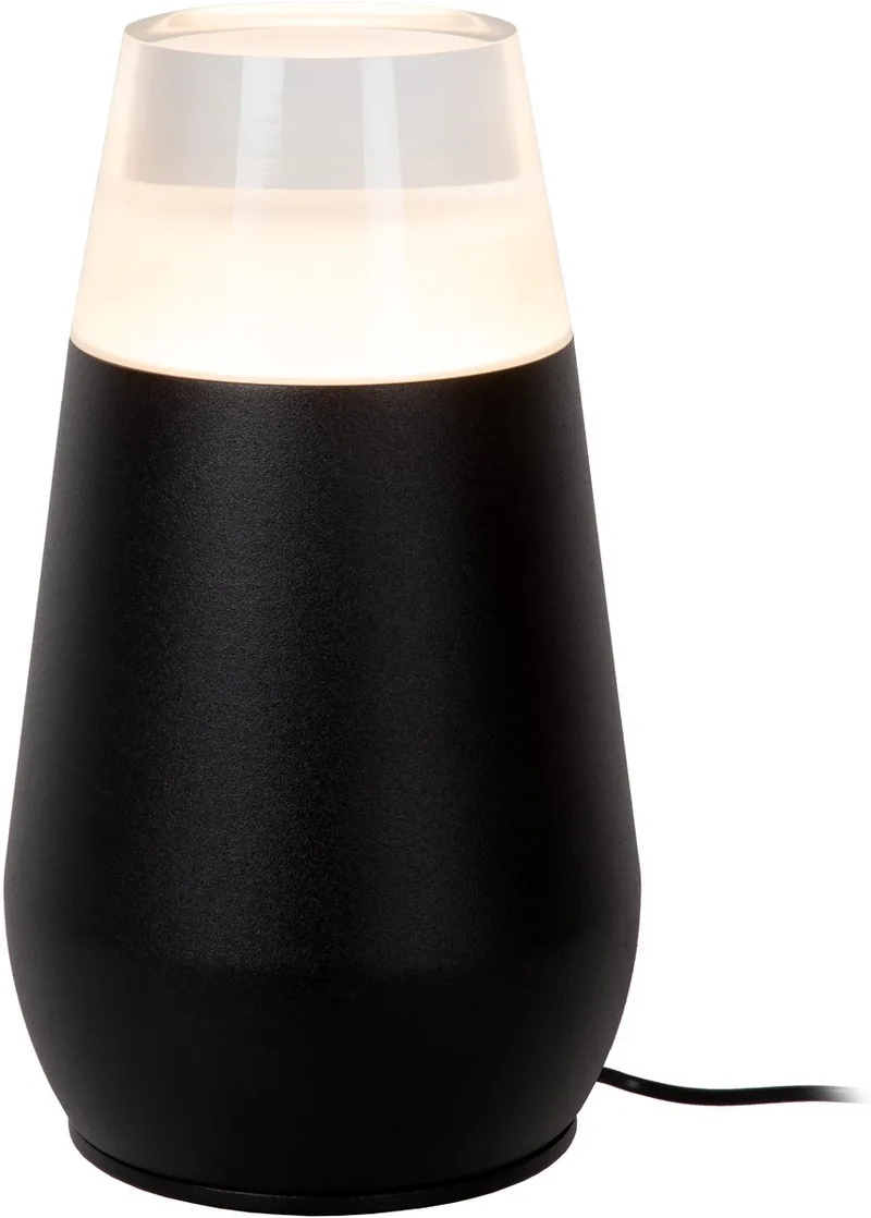 OPUS - Sokkellamp - LED - 1x9W 2700K - IP54 von Lucide in Schwarz – Produktfoto