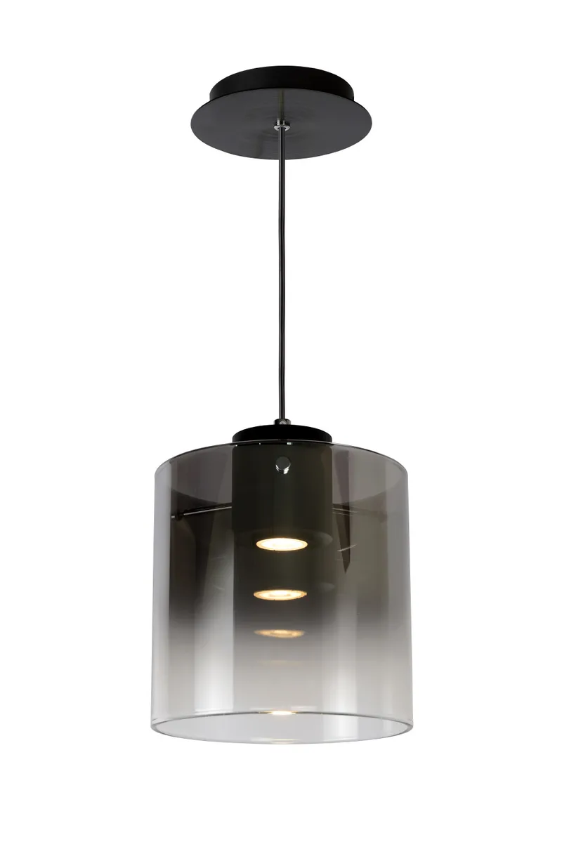 OWINO Hanglamp-Fumé-Ø20-LED Dimb.-1xGU10-5W-3000K de Lucide – photo produit