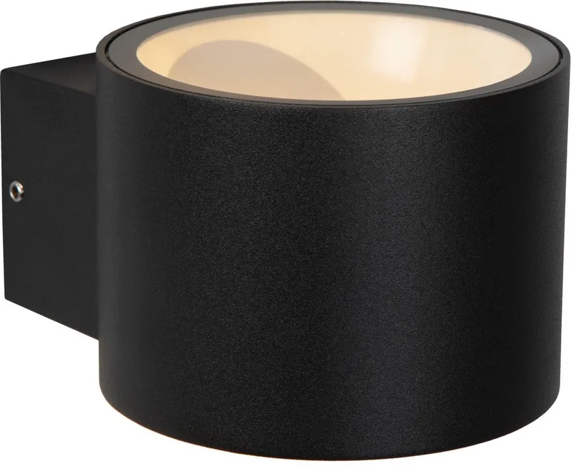 OXFORD - Wandlamp Binnen/Buiten - 1xG9 - IP54 de Lucide en Noir – photo produit