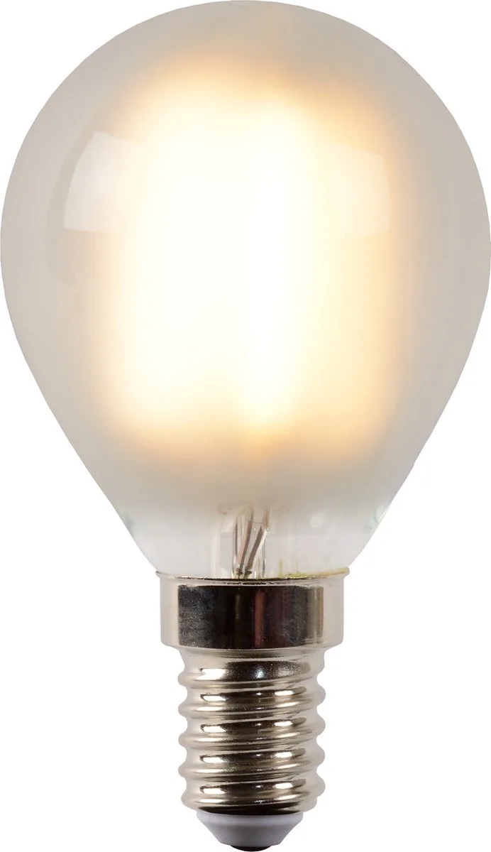 P45 - Filament lamp - Ø 4,5 cm - LED Dimbaar - E14 - 1x4W 2700K - mat de Lucide – photo produit