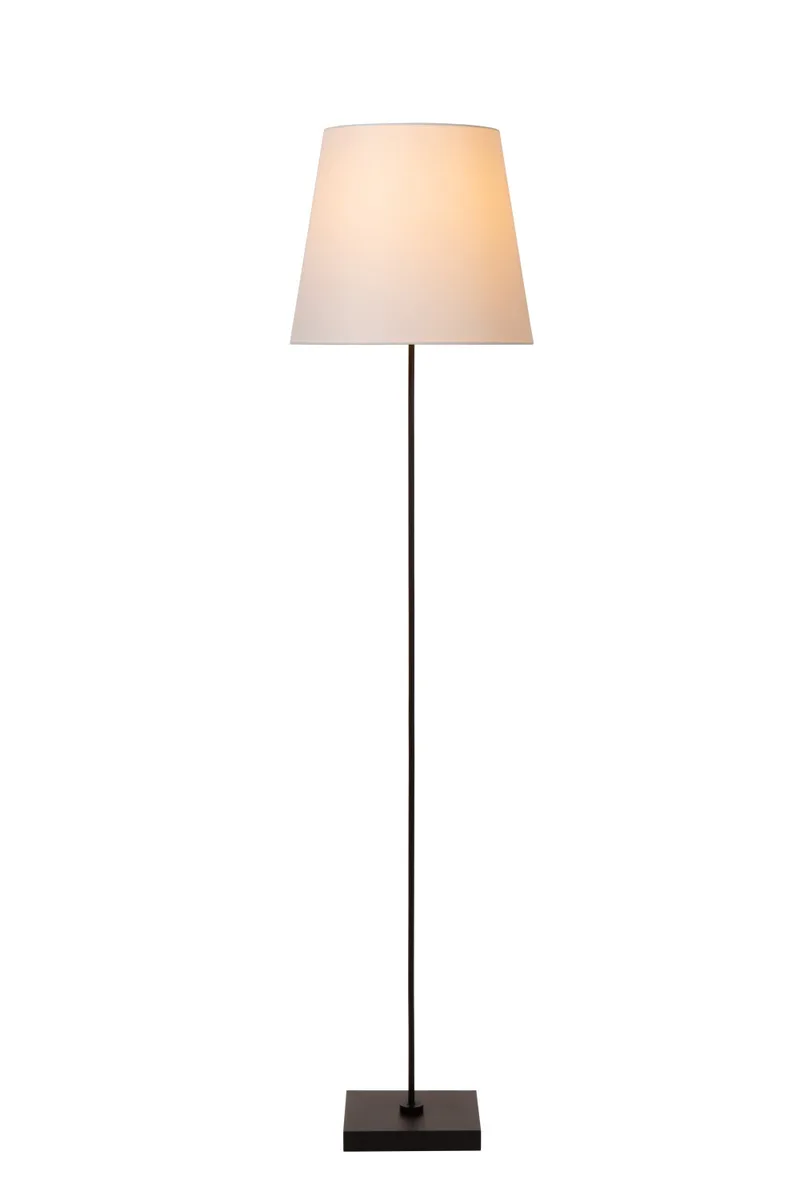 PENDIO - Vloerlamp - 1xE27 - Zwart de Lucide – photo produit