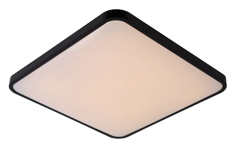 POLARIS - Plafonnière - LED Dim to warm - 1x50W 2700K/4000K - Zwart fra Lucide – produktbillede