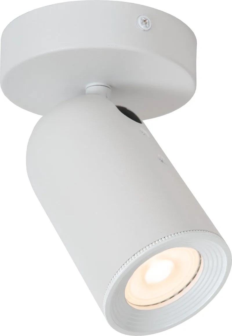 PUNCH - Plafondspot (Plafondlamp) - 1xGU10 (MR16) von Lucide in Weiß – Produktfoto