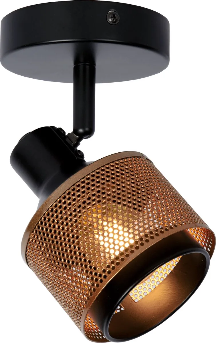 RAFA - Plafondspot (Plafondlamp) - 1xE14 van Lucide in Zwart – productfoto