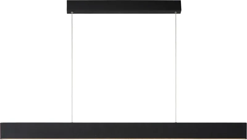 RAYA LED - Hanglamp - LED Dimbaar - 1x36W 2700K von Lucide in Schwarz – Produktfoto