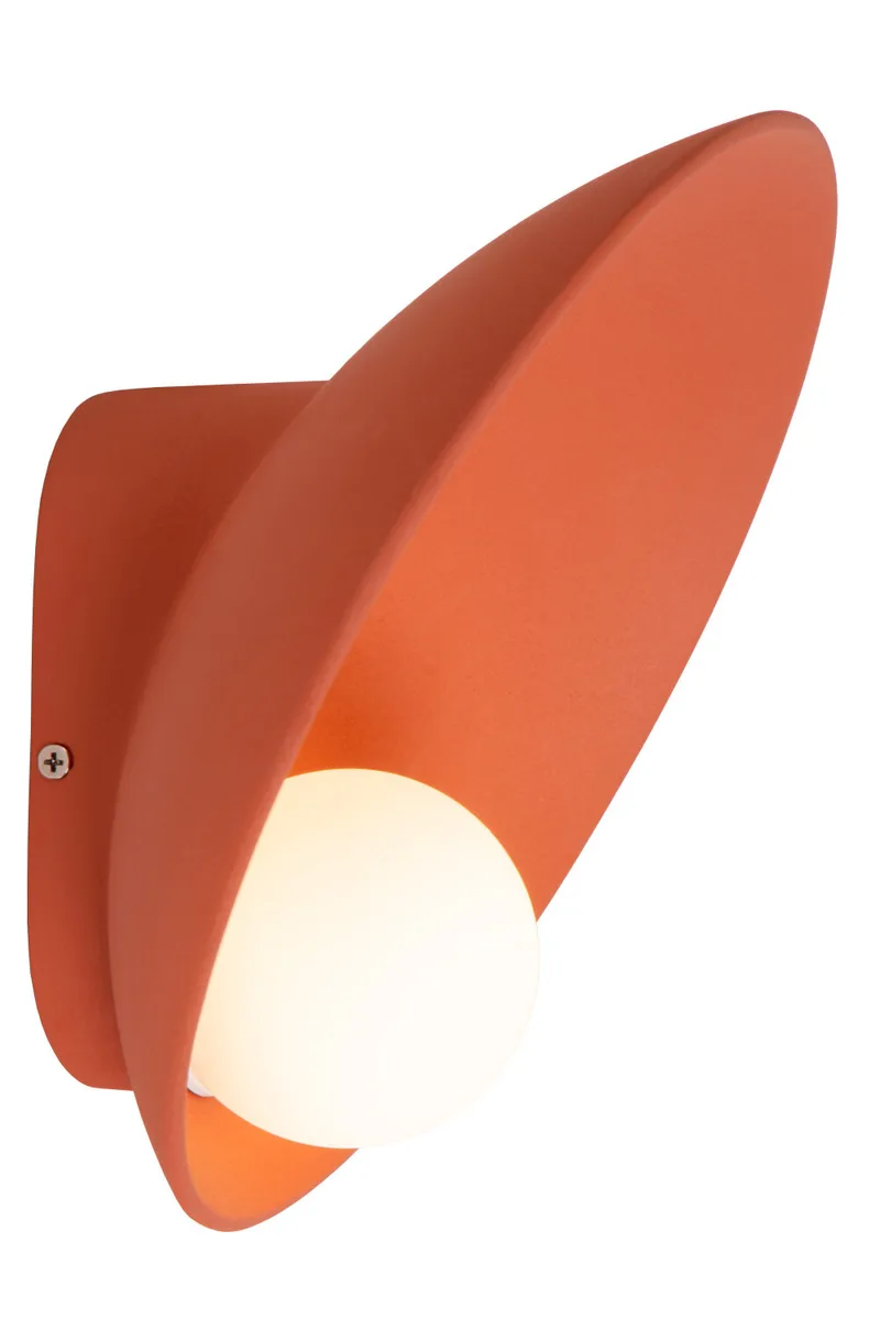 RAYNELL - Wandlamp - LED Dimb. - 1x6W 3000K - Terracotta van Lucide – productfoto