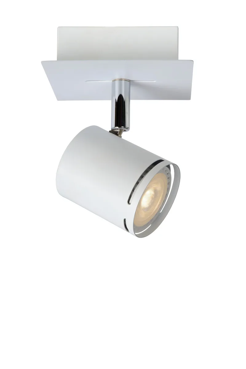 RILOU - Plafondspot - LED Dimb. - GU10 (MR16) - 1x5W 3000K - Wit de Lucide – photo produit