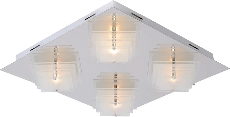 ROBA - Plafonniere - G9 - 4x28W 2700K de Lucide en Chrome – photo produit