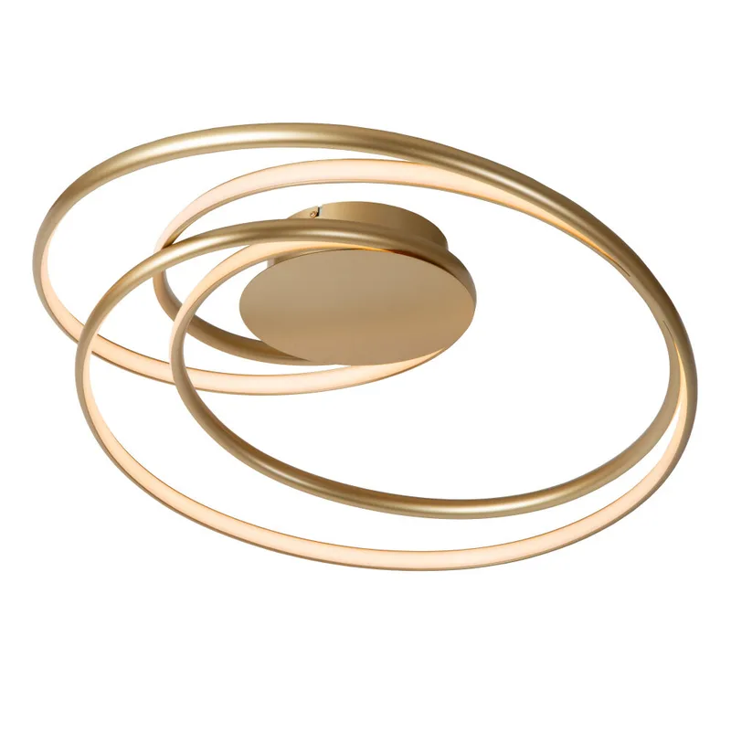 SARDANA - Plafonnière - LED Dimb. - 1x54W 2700K - Mat Goud / Messing - Premium de Lucide – photo produit