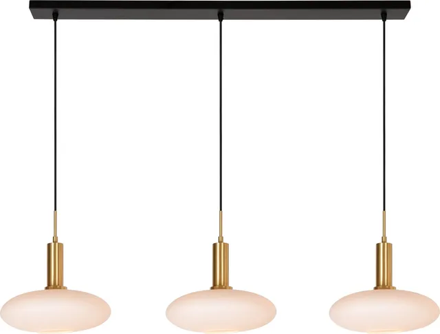 SINGALA - Hanglamp - 3xE27 - Mat Goud / Messing