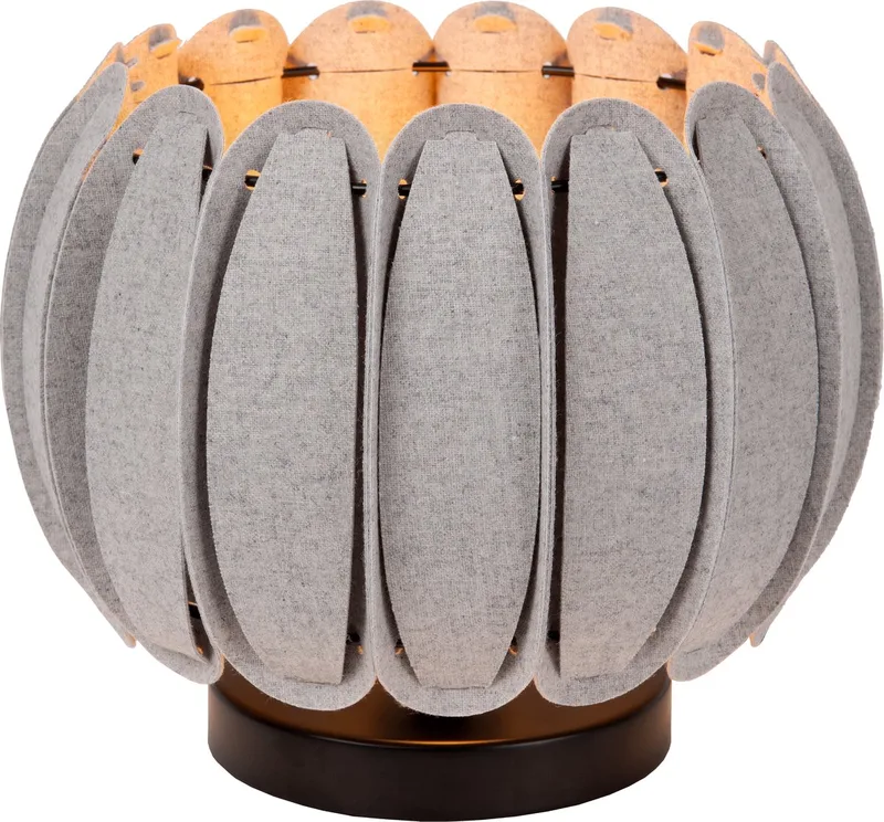 SPENCER - Tafellamp - Ø 30 cm - 1xE27 von Lucide in Grau – Produktfoto